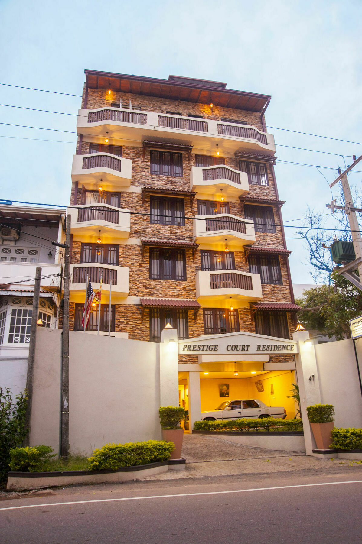 Prestige Court Residencies Hotel Dehiwala-Mount Lavinia Exterior foto